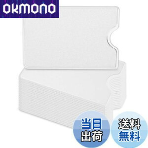 【送料無料】kwmobile 20x カード 保護ケース プロテクター - IDカードホルダー クリアケース 硬質ケース カード入れ カードケース - トレカケース 薄型 透明 マット