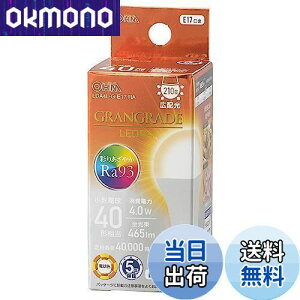 yzI[(OHM) d@ LEDd` E17 40`/40W dF Ra93F Ή fMގ{HΉ ~jNvg` LDA4L-G-E17 RA 06-5557