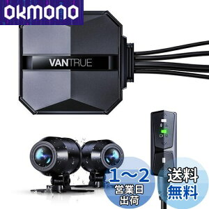 ƊE4K掿 oCN hCuR[_[ OJ 4K+1080P VANTRUE F1 WiFi GPS SIP67hho IMX415ZT[ 800f ʒm oCNp hR  GPS HDR/WDRÕ␳@\ X