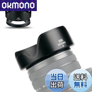 JJC 可逆式 レンズフード + アタブターリンク ソニー ZV-E1 と Sony FE 28-60mm F4-5.6 (SEL2860) レンズ 対応 Alpha A7C と Sony E PZ 16-50mm F3.5-5.6 OSS (SELP1650) レンズ対応 ZV-E10 A6000 A6100 A6300 A6400 などカメラ適用