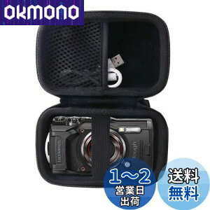 yzOLYMPUS(IpX) Tough TG-7/TG-6/TG-5/TG-4 fW^Jp[P[X-WERJIA (storage case-Black)