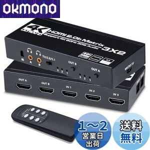 yzELEVIEW HDMI }gbNX ؑ֊ ZN^[ 32o 4K@60Hz HDRΉb (fW^E3.5mmXeIo) HDMI2.0b/HDCP2.2 z XCb`[ PS4 /PS5 /Nintendo Swich/Fire TV Sti