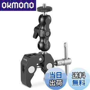 �y���������zSmallRig �X�[�p�[�N�����v �{�[���w�b�h�A�[�� �}�W�b�N�A�[���t���I�o�T�~�N�����v�L�b�g Ronin-M/Ronin MX/Freefly MOVI�ȂǑΉ�-2164