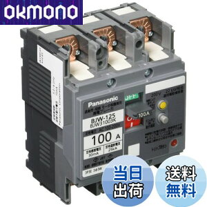 yzpi\jbN(Panasonic) Rdu[J BJW-125^ 3P3E OCt 100A 30mA [^ی쌓p BJW31003K
