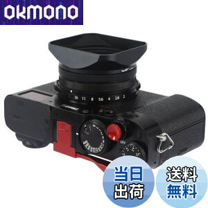 【送料無料】Haoge LH-X200B スクエアメタルレンズフード 49mmアダプターリングメタルキャップ付き X100VI Fuji X100V X100F X100T X100S X70 富士フォトカメラアクセサリー ブラック