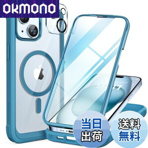 yzMiracase iPhone15 p P[X MagSafeΉ 9H KX 360°ی X}zP[X iPhone15 p Jo[ Sgop[یP[X 6.1C` tJo[ CX[dΉ }OZ[tΉ }O