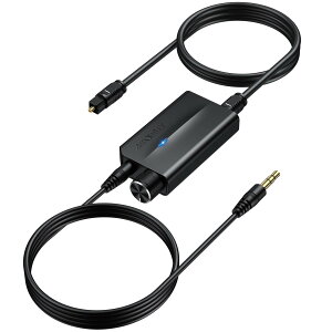 yzAUTOUTLET 192 kHzfW^AiO ϊ 1M 3.5mmI[fBIP[ut fW^ to 3.5mm SPDIF Toslink - 3.5mm AiO I[fBI A_v^[ ʒł DACRo[^[ (HDTV