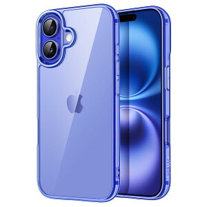 yzJETech iPhone 16 6.1C`p P[X ΂݂Ȃ Ռz op[Jo[ h~ NAobN (Eg})