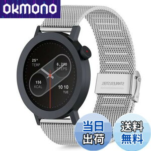 �y���������z[HeeNia] CMF by Nothing Watch Pro 2 �Ή� �o���h �����x���g �X�e�����X�� �ւ��x���g �������߉\ �j�����p CMF by Nothing Watch Pro 2 �Ή� �����o���h (�V���o�[)