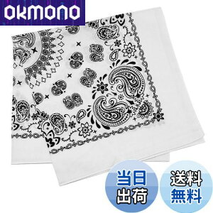 yz[Trifong] o_i  yCY[  nJ` ΂񂾂 Op l 100% FȂ  bandana Y fB[X q Rbg 55cm×55cm zCg