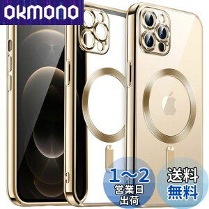 yzJETech iPhone12ProMax (12 Pro Max 6.7C`p) \tgNAP[X JYSی MagSafeCX[dΉ ϏՌ dCbLTPUJo[ (S[h)