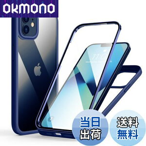 yzMQman iPhone12mini P[X OʃKX+wʃKX 360°Sʕی 100ʃ^b`x ϏՌ KX tg+obNv[g y CX[dΉ O  Jo[ (iphone12mi