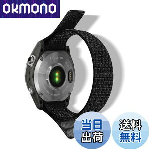 �y���������z[HeeNia] QuickFit 22mm �Ή��o���h Garmin Descent G2/Garmin Tactix 8 47mm/Fenix 8 47mm/Fenix E 47mm/Fenix 7 Pro Solar�X�|�[�c�o���h �i�C���������o���h�y�� �K�[�~�� �x���gFenix 7 Pro/7/6/5/6 Pro�p (�u���b