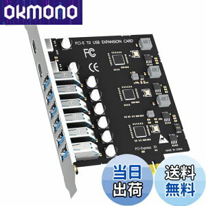 yzGLOTRENDS U6A2C 8|[g(2 Type-C+ 6 x Type-A) USB 3.0 5Gbps PCle gJ[hAIntelAAMDAARMvbgtH[pAWindowsLinuxƌ݊(Mac OST|[g)