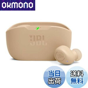 【送料無料】JBL WAVE BUDS 完全ワイヤレスイヤホン Bluetooth/IP54防水防塵/アプリ対応USBタイプC/ベージュ JBLWBUDSBEG 小