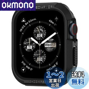 yzSpigen Apple Watch P[X 45mm | 44mm y Series 8 / SE 2 /Series 7 / SE/Series 6 / Series 5 / Series 4 Ή z  Ռ z ^tlXfUC یJo[ AbvEHb`P[X MbhEA[}