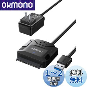 yzUGREEN SATA USBϊP[u sata usb ϊA_v^[ USB3.0ڑ 2.5/3.5C` 6TB HDD/SSDp dA_v^[t UASPΉ 6Gbps]x