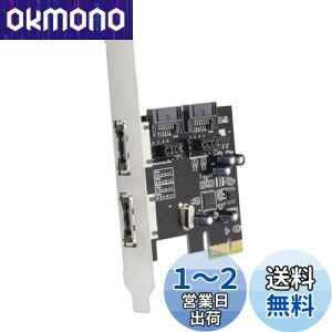 yzJSER Xiwai PCI-E - 4|[g SATA 3.0 ESATA PCIE SATA3 6Gbps gJ[h PCI-EA_v^[