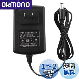 yzSecurity-01 PSE擾 AC to DC 12V 3A A_v^[ ėpACA_v^[ őo36W XCb`O [d dA_v^[ Oa 5.5mm/a 2.1mm LED e[vCg rfI J Be ĎJ