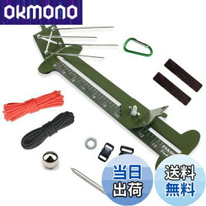 【送料無料】PSKOOK パラコード 編み機 編む金属用具 織り機 細工制作DIYツール 裁縫道具 編み物ツール(アーミ緑)