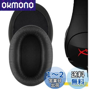 yzGeekria C[pbh QuickFit ݊ pbh HyperX Cloud Flight, Cloud Flight S, Cloud Stinger Gaming wbhzɑΉ pbh C[/C[Jbv veCU[ (ubN)