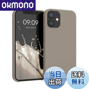 【送料無料】kwmobile スマホケース Apple iPhone 12 mini対応 ケース - TPU リキッド シリコン カバー - 耐衝撃 傷防止 サラサラ Case