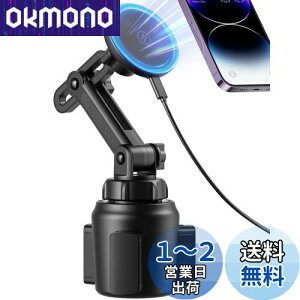 yzenGMOLPHY MagSafeΉԍڃCX[d Cԃz_[}OlbgCX[dJbvz_[ ő15W}[d lbNLk\ iPhone 14/15/13/12V[YΉԃ}OZ[t