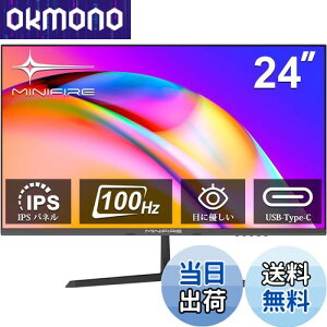 yzMinifire 24C` j^[ IPS fBXvC tHD HDR10 100Hz u[Cgy tbJ[t[ VESAΉ t[X HDMI |[g Xs[J[t (MF24X3Aj