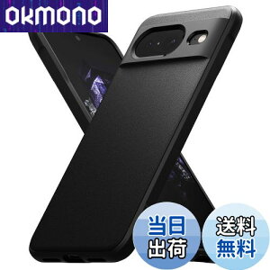 【送料無料】【Ringke】Google Pixel 8 ケース ONYX TPU 滑り止め 落下防止 耐衝撃 米軍MIL規格取得 軽量ケース 柔軟ケース スマホケース スマホカバー ピクセル 8 (ストラップホールあり) - Black