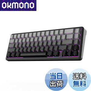 yzEPOMAKER x AULA F65 65%CXJjJL[{[h zbgXbvΉKXPbgJX^Q[~OL[{[h 5wpbh RGBobNCg Bluetooth/2.4GHz/USB-C ς݃jAX