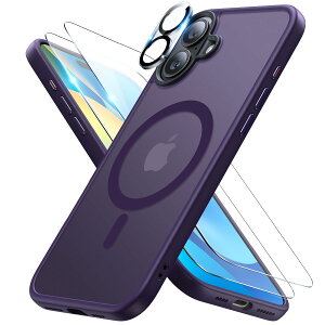yzMeifigno iPhone 16 Plus P[X 6.7C`p [2X HDXN[veN^[1XYveN^[t] [MagSafeΉ] [~^[O[hی]AiPhone 16 Plus pɐ݌vꂽ}Olbg