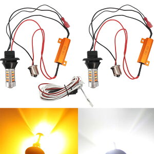 �y���������zX-STYLE 7440 S25 �V���O�� 1156 BA15S BAU15S LED �E�C���J�[�|�W�V�����L�b�g 12V�ԗp 2�F���� �s���p�Ⴂ LED�o���u DRL �E�C���J�[ �|�W�V���������v 42�A 2835SMD �n�C�t���h�~ �L�����Z���[