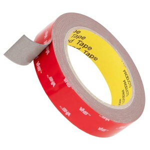 【送料無料】アクリル両面テープ 強力耐熱防水超強力業務用作業用 DIY 車の装飾用 屋内屋外両用(幅25mm×長さ3m×厚さ0.8mm)