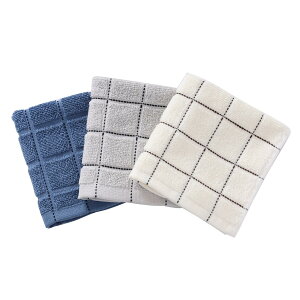 �y���������zAlutaio �n���J�` �^�I�� �n���h�^�I�� 3���Z�b�g ��25x25cm �z�l�C�r�[�E�O���[�E�x�[�W�� �R�b�g��100�� �ӂ�ӂ� �_�炩�� �^�I���n �V���v�� �� ������ ���f�B�[�X �����Y �r�W�l
