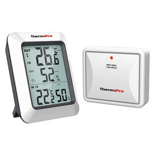 【送料無料】ThermoPro サーモプロ 温湿度計 デジタル 温度計 室内 高精度 顔マーク 最高最低温湿度表示 マグネット付き 梅雨 熱中症 高温 寒さ対策