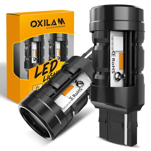 【送料無料】OXILAM 高輝度 爆光 CANBUSキャンセラー内蔵 ポジションランプ ナンバー灯 ルームランプ メーターランプ 無極性 6500k DC9-18V ウエッジ球 車用 車検対応