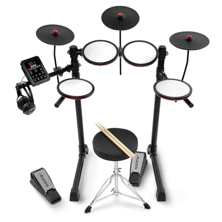 楽天市場】【送料無料】Alesis Turbo Max 電子ドラムセット 静音性の 