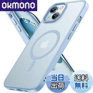 �y���������zMiracase iPhone13/14/15 /16/17�P�[�X�yMagsafe�Ή��E�ČR�K�i�z�ϏՌ��A���h�~�A���΂ݖh�~�A�����Ĕ��ɗD�����f�U�C���A�����{�^���A�}�b�g�A�t���X�g �F�F���F�A�T�C�Y�FiPhone 15