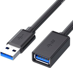 �y���������zTRkin USB 3.0 5Gbps�����f�[�^�]�� A-A�^�I�X�E���X USB�����P�[�u�� 1.5m (��) Windows�p�\�R���EUSB A�|�[�g�f�o�C�X�p