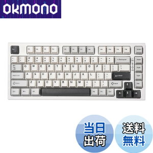 �y���������zYUNZII YZ75 75% �z�b�g�X���b�v�Ή����C�����X�Q�[�~���O�L�[�{�[�h RGB�o�b�N���C�g BT5.0/2.4G/USB-C�ADye Sub PBT�L�[�L���b�v Linux/Win/Mac�p �Z�K�F�؎擾�iGateron G Pro ����,�z���C�g)