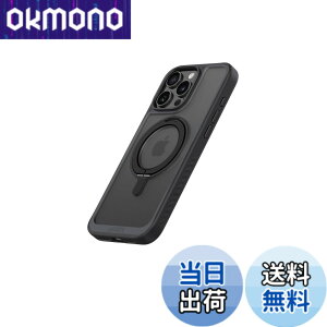 �y���������zAnker MagGo Magnetic Case (360°�����O�X�^���h, iPhone 16 Pro�p) �u���b�N MagSafe�Ή� �����O�X�^���h�t�� �X�}�z�P�[�X �}�O�l�b�g����/����~�� / 360°�����ی�/�ϏՌ�/���ϋv��/���΂݂�