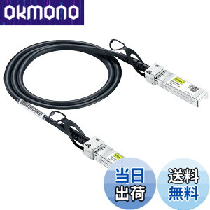 �y���������z10Gtek 10G SFP+ �P�[�u��, SFP+ DAC Twinax�P�[�u��, Cisco SFP-H10GB-CU1M�A Meraki�AUbiquiti UniFi�AMikrotik�AIntel�AFortinet�A Netgear�AD-Link�ASupermicro�ATP-Link�Ȃǌ݊�, 1m