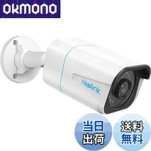 �y���������zReolink �h�ƃJ���� PoE 4K�掿 ���O AI�l�́E�ԗ��E�������m �L���ڑ��Ď��J���� H.265 ����� �Z�L�����e�BIP�J���� ONVIF�Ή� �}�C�N���� ��ԎB�e 24���ԏ펞�A���^�� �X�}�z�Ō��� 