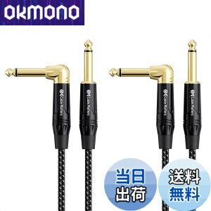 �y���������zCable Matters 2�{�Z�b�g �ґg�M�^�[�P�[�u�� - 3m�A�M�^�[ �V�[���h S-L�^�A 6.35mm���m�����v���O �y��p�P�[�u�� TS �X�g���[�g - L �^�v���O