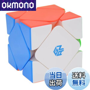 �y���������zBucubke GAN Skewb Standard 8 ���΃p�Y���X�e�b�J�[���X���Z�p�}�W�b�N�L���[�u 3x3 ���Γ��� GAN �X�L���[�u M 8�}�O�l�b�g�X�s�[�h�L���[�u�i�X�^���_�[�h�o�[�W�����j