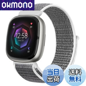 �y���������zHuamanlou �R���p�`�u�� Fitbit versa 4/Fitbit versa 3/Fitbit Sense 2 Fitbit Sense �o���h�A�i�C�����X�|�[�c�o���h�u���X���b�g�ʋC�����߉\�Ȍy�ʌ����X�g���b�v���X�g�o���h�A�N�Z�T��
