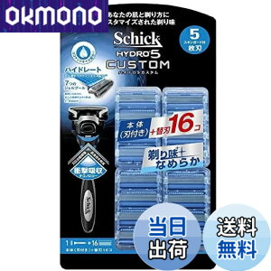 �y���������z�V�b�N �n�C�h��5 �J�X�^�� �֐n 17�� 5���n �Ђ����� �E��� SCHICK HYDRO5 CUSTOM 1�� (x 1)