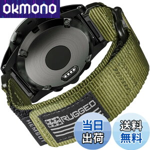 �y���������zHemsut �K�[�~���E�H�b�` �i�C�����X�|�[�c�o���h Fnix/Forerunner/Approach/MARQ/Quatix/D2/Instinct/Enduro/Tactix�V���[�Y�p �A�b�v�O���[�h���ꂽ�R�l�N�^ �K�[�~���̃N�C�b�N�t�B�b�gver ����