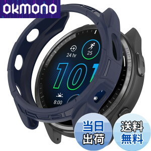 �y9��1���[9��15���܂�100�~�I�t�z�y���������z�mRuenTech�n�Ή�GARMIN Forerunner 965�P�[�X �ی�P�[�X Garmin Forerunner 965�p�J�o�[ 6�F�I �\�t�g�V���R���� �v���e�N�^�[�J�o�[ �ϏՌ� �y�� ���t��