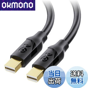 �y9��1���[9��15���܂�100�~�I�t�z�y���������zCable Matters 4K Mini DisplayPort �P�[�u�� 2m �u���b�N